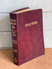 HOLY BIBLE The New King James Version Giant Print Red Letter ~ 1992 ~ Gold Edges comprar usado  Enviando para Brazil