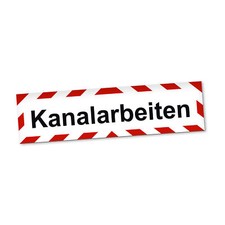 Kanalarbeiten magnetschild aut gebraucht kaufen  Leipzig