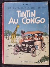 Tintin congo couleurs d'occasion  Verzenay