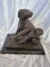 Bronze dog sculpture for sale  ROCHESTER
