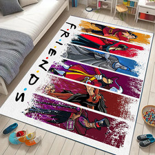 Usado, Tapete Cartoon Villains Friends – Tapete de área engraçado inspirado na Disney para quarto infantil comprar usado  Enviando para Brazil