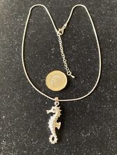 Seahorse pendant necklace for sale  SIDMOUTH