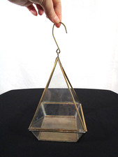 Hanging brass glass for sale  Austin