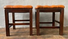 Vintage hocker chesterfield gebraucht kaufen  Graal-Müritz, Seeheilbad