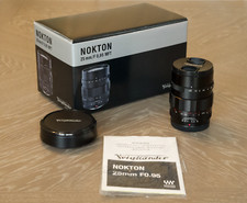 Voigtländer nokton 25mm for sale  GUISBOROUGH
