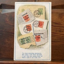 Comic postmarks antique for sale  BUCKINGHAM