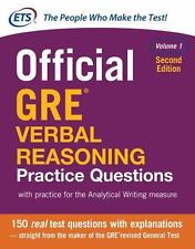 Official gre verbal for sale  Aurora