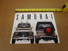 1988 suzuki samurai d'occasion  Expédié en Belgium