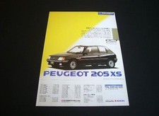 Peugeot 205 advertisement d'occasion  Expédié en Belgium