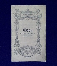 Libretto opera odda usato  Italia