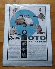 Bmw isetta werbeplakat gebraucht kaufen  Sailauf