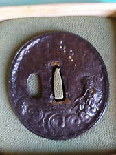 Tsuba dragon fire for sale  Shipping to Ireland