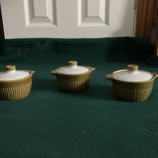 Green lidded pots for sale  BENFLEET