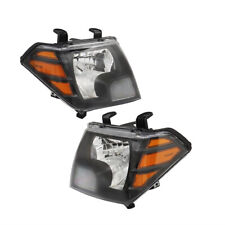 Usado, Faróis pretos para caminhão Nissan Frontier 2009-2021 par esquerda+direita comprar usado  Enviando para Brazil