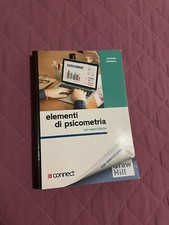 Libro elementi psicometria usato  Chieti