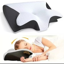 Cuscino Ortopedico Cervicale Professionale 100% Memory Foam Antiacaro Anatomico comprar usado  Enviando para Brazil