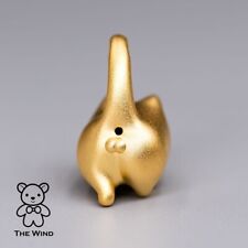 Colar pingente adorável gato "You Have the Balls" ouro amarelo 24K acabamento fosco comprar usado  Enviando para Brazil