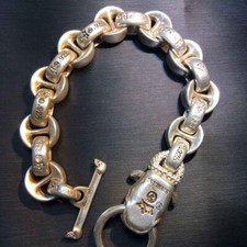 Pulseira de prata vintage indígena feita à mão 1250451, usado comprar usado  Enviando para Brazil