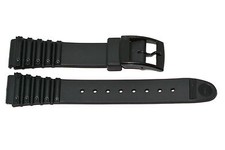 Usado, TIMEX 18MM BORRACHA PRETA MAX ESPORTES QUARTZO PULSEIRA IMPERMEÁVEL PULSEIRA RELÓGIO comprar usado  Enviando para Brazil