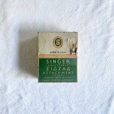 Acessório Zig Zag Ajustável Vintage Singer # 121706 Ponto de Bloqueio Peso Pena comprar usado  Enviando para Brazil