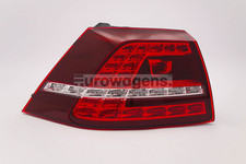 Luz traseira esquerda VW Golf MK7 LED GTI GTD 12-16 unidade de montagem de lâmpada traseira comprar usado  Enviando para Brazil