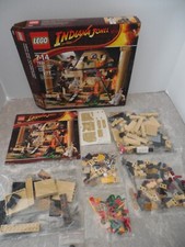 LEGO #7621 INDIANA JONES AND THE LOST TOMB, ABERTO, SACOS SELADOS, MANUAL E ADESIVOS comprar usado  Enviando para Brazil
