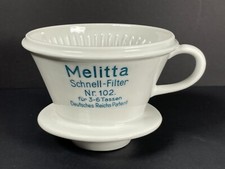 Melitta filter 102 gebraucht kaufen  Bürgstadt