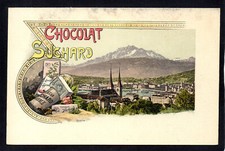 Advertisement chocolate suchar d'occasion  Expédié en Belgium