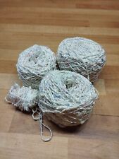 Strickgarn wollrest weiß gebraucht kaufen  Berlin