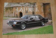 Datsun laurel brochure for sale  FAREHAM