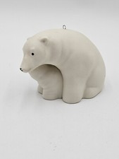 Enfeite de Natal SNOWBABIES mamãe polar e filhote DEPT. 56 porcelana vintage 1998 comprar usado  Enviando para Brazil