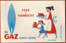 Buvard advertising gas d'occasion  Expédié en Belgium