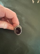 Black onyx ring for sale  CARDIFF