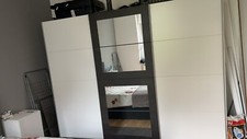 Kleiderschrank weiß gebraucht kaufen  Wuppertal
