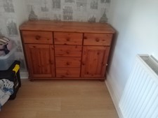 Pine sideboard needs for sale  CHESTER
