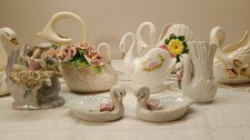 Vintage ceramic swan for sale  Lincoln