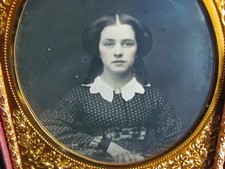 Young woman daguerreotype d'occasion  Expédié en Belgium