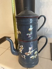 Cafetière émaillée ancienne d'occasion  Veneux-les-Sablons