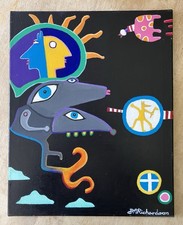 Original acrylic painting for sale  CAMBRIDGE