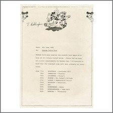 Orange Juice 1984 Tour Tickets Document (UK) comprar usado  Enviando para Brazil