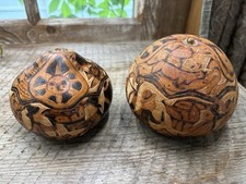 Pair hand carved for sale  Wheeling