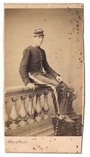 Cdv photo uniform d'occasion  Expédié en Belgium