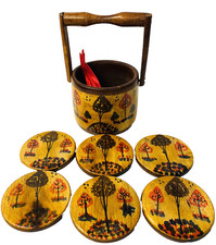 wood hand painted coasters for sale wood hand painted coasters for sale Bothell