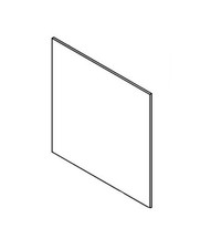 Vetro ceramico 4x241x241mm usato  Santa Lucia del Mela