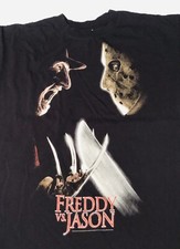 Camiseta promocional vintage 2003 Freddy Vs. Jason filme de terror tamanho grande comprar usado  Enviando para Brazil