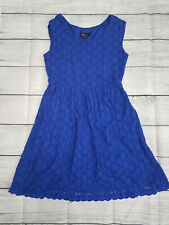 Vestido Feminino Tamanho 10, Azul, Renda, RN Studio comprar usado  Enviando para Brazil
