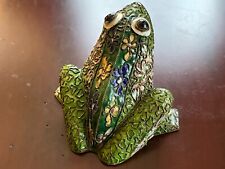 Vintage cloisonne frog for sale  Cookeville