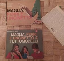Maglia ferri uncinetto usato  Luserna San Giovanni