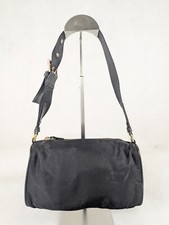 Bolsa PRADA Milano Classic média sólida rayon náilon casual ombro preta com zíper comprar usado  Enviando para Brazil