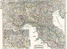 Landkarte italien nord gebraucht kaufen  Nienstädt